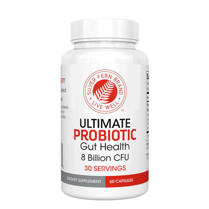 Ultimate Probiotic 8 Billion CFU – Spore-Forming, Shelf-Stable, Vegan Gut Health Supplement – 60 Capsules
