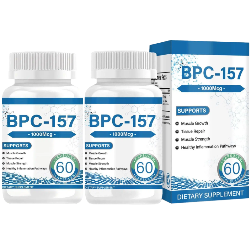 Muscle Growth & Repair Peptide Complex | 157mg Total, 1000mcg per Capsule (60ct) | Non-GMO